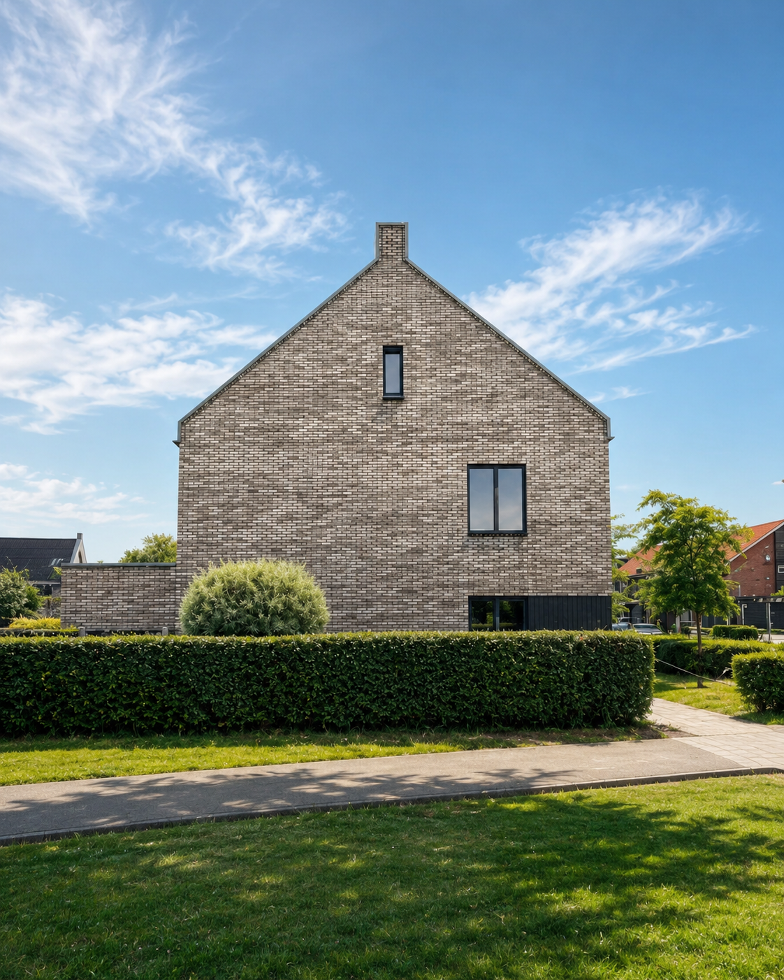 Kopgevel woning